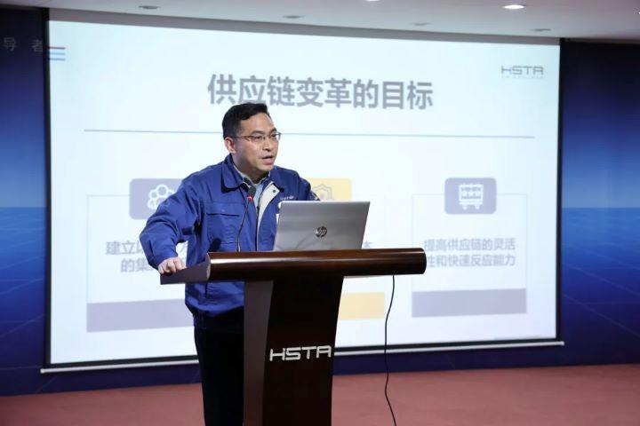 海星股份2023年度供應(yīng)商評價(jià)結(jié)果發(fā)布會暨2024年度采購工作計(jì)劃匯報(bào)會順利召開